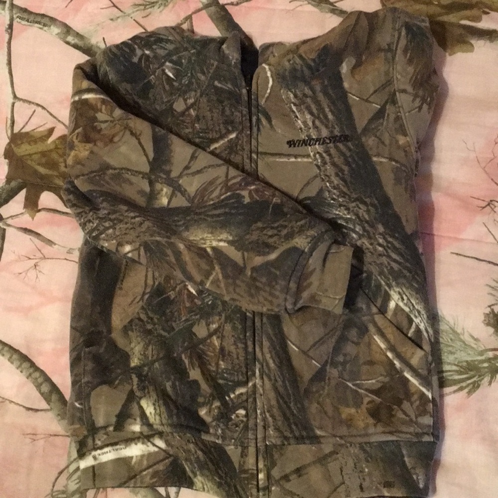 Boys reversible jacket- camo/black